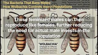 The Bacteria That Bans Males How Wolbachia Controls Insect Populations [upl. by Lehcem]