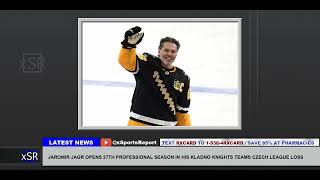 Jaromir Jagr Opens 37th Professional Season In His Kladno Knights Teams Czech League Loss [upl. by Verla]