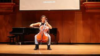 Ligeti Solo Cello Sonata  Emily Azzarito [upl. by Fife]