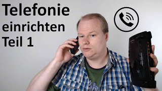 FritzBox optimal einrichten  05 Telefonie einrichten Teil 1 [upl. by Dolorita]