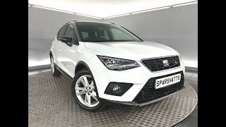 SEAT Arona 10 TSI FR Euro 6 ss 5dr [upl. by Balthasar]