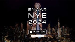 New Years Eve Burj Khalifa Show 2024 [upl. by Eon]