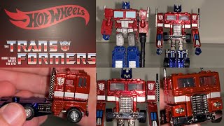 Simply stunning Hot wheels transformers generation one Optimus prime full unboxing amp review G1 toy [upl. by Gotcher]