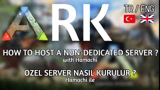 Arkadaşlarıma nasıl bağlanırım  ARK  Hosting a nondedicated server to play with your friends ARK [upl. by Etnoid196]