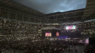 The Fireflies come out in tribute to Bray Wyatt at AEW All In Wembley [upl. by Akimert]