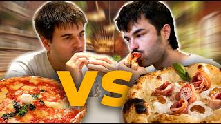 Pizza CONTEMPORÁNEA VS CLÁSICA con PELDANYOS [upl. by Llertnor]