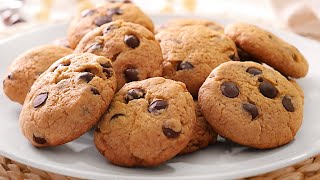 Galletas con Chips de Chocolate SIN HORNO  Chocolate Chip Cookies [upl. by Shaylyn]