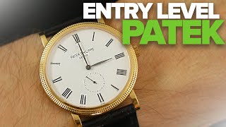 The EntryLevel Patek Review of the Patek Philippe Calatrava 5119J [upl. by Isobel]