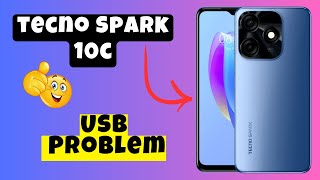 Usb Problem Tecno Spark 10C  How to solve the USB problem  How to set USB settings [upl. by Eneluqcaj]