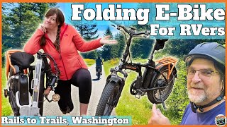 RAD Ebikes For RVing Riding the Rails to Trails in Washington State  RV Travel Vlog Ep41 [upl. by Flagler261]