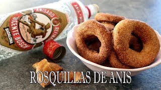 ROSQUILLAS DE ANÍS CASERAS AL HORNO [upl. by Tynan]