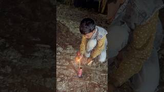 Rocket Skyshot diwali experiment crackers vlog happydiwali patakhe diwalicelebration patakha [upl. by Ellynad454]