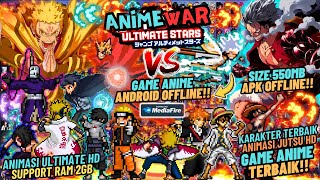 RELEASE ANIME CrossOver Battle Mugen WAR Android 2024  OFFLINE BEST Characters🔥💯 [upl. by Erlene]