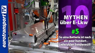 Mythos 5 So eine Batterie ist nach ein paar hundert Ladezyklen Sondermüll [upl. by Ykcir720]