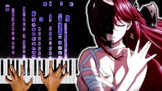 Elfen Lied OP  Lilium Piano Solo [upl. by Pachston703]