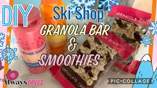 DIY  America Girl  Granola Bar and Smoothies [upl. by Ivz120]