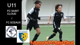 U11 FC Saint Cloud vs FC Sceaux [upl. by Kanal]