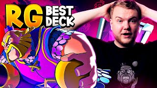 BEST RG DECK TO PUSH IN CLASH ROYALE [upl. by Dnamron33]