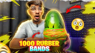 Rubber bands vs watermelon  cello tap ball 😱  video [upl. by Anin95]