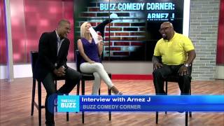 Comedian Arnez J Stops By The DBZ Studio for a Good Laugh [upl. by Orola]