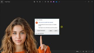 FIX Windows Defender Error quotThe Service Couldn’t Be Startedquot [upl. by Amat]