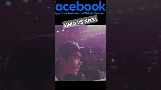 SINIO VS NIKKI fliptopshort fliptopshorts fliptop sinio nikki [upl. by Mercie]