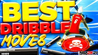 BEST DRIBBLE MOVES  NEW TELEPORT SPEEDBOOST MOVE in NBA 2K21 • ULTIMATE DRIBBLE TUTORIAL  HANDCAM [upl. by Orat]