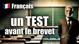 Test de français niveau BREVET  Atteindrezvous 1010  🎓 [upl. by Leonerd]