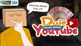 QnA 04  Gw Pernah Dapat Duit Dari Youtube  Animasi Pengalaman [upl. by Skcirdnek]