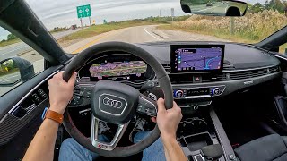 2023 Audi RS5 Competition — Twin Turbo V6 Morning Commute [upl. by Tami]