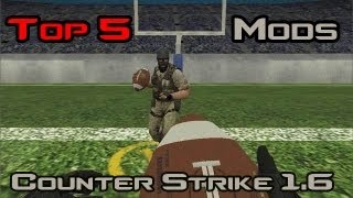 Top 5 Mods of Counter Strike 16 [upl. by Esyla545]