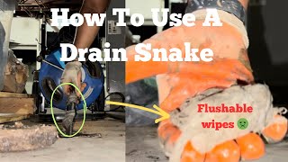 How To Use A Drain Snake  Hydrostar DrainMonster [upl. by Pierre38]