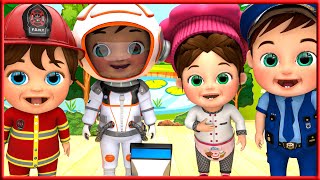 Jobs Song  Baby songs  Nursery Rhymes amp Kids Songs Banana Cartoon  Live Action Shows 53 [upl. by Naziaf]