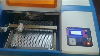 K40 Laser cutter with Arduino controller [upl. by Eivol]