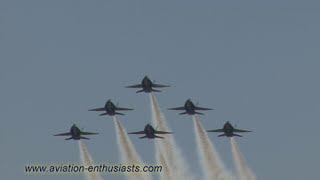 2014 Westmoreland County Air Show Blue Angels demonstration highlights Saturday [upl. by Ymmit141]