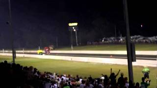 Chevy Rebellion vs Airborne Express 14 mile Wheelstanders [upl. by Corette]