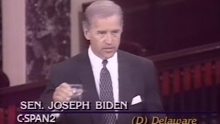 1992 Sen Biden says President Bush should not name nominee until after election CSPAN [upl. by Acinoj]