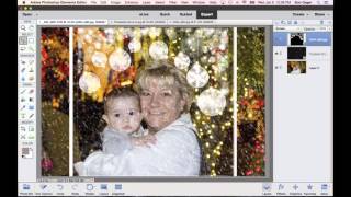 Adding Overlays with Photoshop Elements 13 [upl. by Solnit]