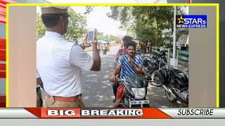 Hyderabad Me Aub Helmet Lazmi hai  Bagair Helmet ⛑️ Gadi chalane walo ko 2000ka Challen Hoskata hi [upl. by Chaim398]