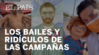 ELECCIONES Los bailes y RIDÍCULOS de las campañas [upl. by Kudva]