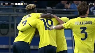 Boulaye Dia Goal Dynamo Kyiv vs Lazio 03 Goals and Extended Highlights [upl. by Annhej446]