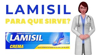 LAMISIL que es lamisil y para que sirve cuando y como usar lamisil 10 mg crema [upl. by Atinit]