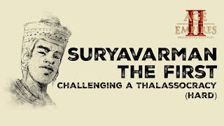 Age of Empires 2 Gameplay Campaign Suryavarman I Hard  Challenging a Thalassocracy [upl. by Cirdek]