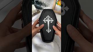 Gothic Coffin Bags  Halloween Nail Tools Supplies  Nihaojewelry Wholesale Platform [upl. by Llennyl]