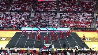 Texas Tech Cheer Performance [upl. by Erodroeht]