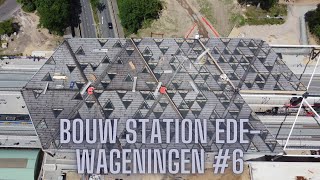 Bouw station EdeWageningen 6  Drone video 4K [upl. by Lseil]