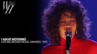 Whitney Houston quotI Have Nothingquot Live 1993 60fps [upl. by Leihcey899]