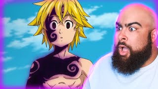 MELIODAS DEMON FORM  Seven Deadly Sins Episode 12 Reaction [upl. by Misak]