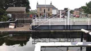 Glasson dock swing bridge [upl. by Riti]