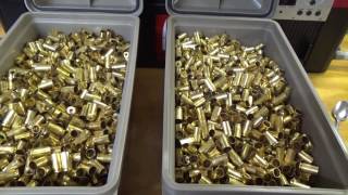 9mm Crimped Military Brass ProcessingReloading [upl. by Bowe35]